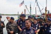 KKP Tangkap 2 Kapal Ikan Asal Malaysia di Selat Malaka