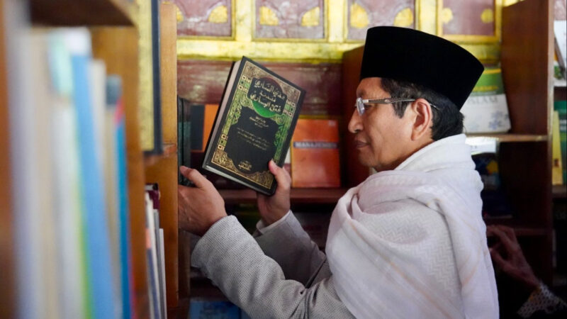 Buka Pojok Baca Nahdliyin, Menag: Literasi Adalah Kekuatan Bangsa
