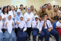 Menteri PPPA Dampingi Siswa SLB Negeri Semarang Jalani Cek Kesehatan Gratis Sekolah