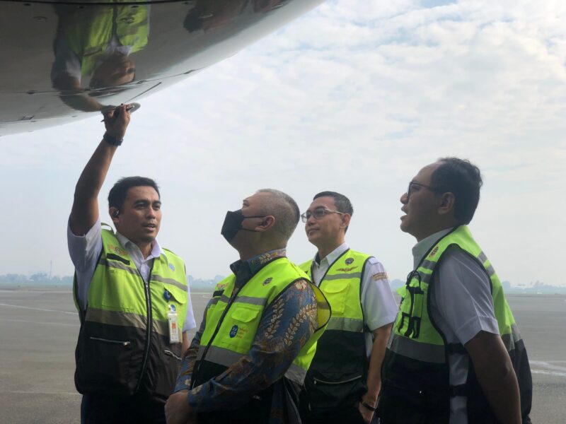 Menhub Dudy Lakukan Ramp Inspection dan Cek Kesiapan Rencana Pengoperasian Terminal 1C Bandara Internasional Soekarno-Hatta