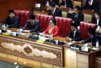 Ketua DPR RI Puan Maharani saat memimpin Sidang DPR (Fata: Istimewah)