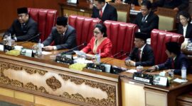 Ketua DPR RI Puan Maharani saat memimpin Sidang DPR (Fata: Istimewah)